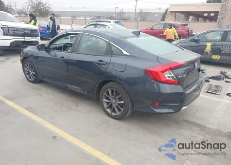 2020 Honda Civic Ex z USA, uszkodzony, nr VIN 19XFC1F38LE207952